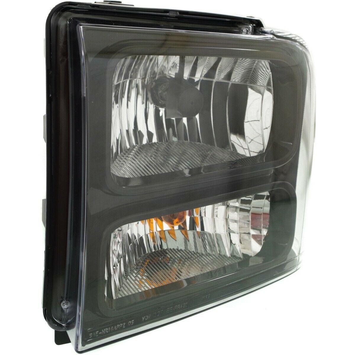 2005-2007 Ford F550 Superduty Head Lamp Driver Side , FO2502224. Exact fit for vehicle restoration.