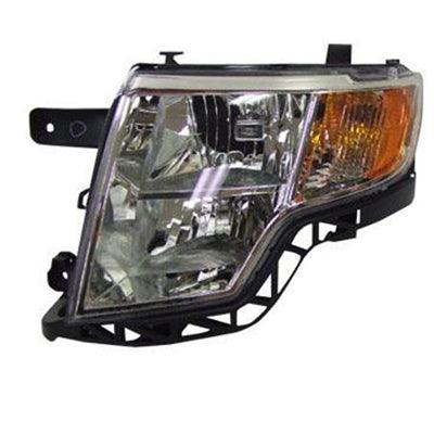 2007-2010 Ford Edge Head Lamp Driver Side , FO2502228. Replacement part ready for install.