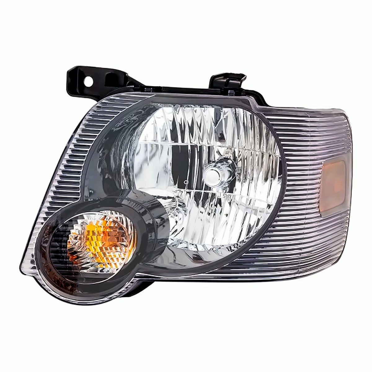2008-2010 Ford Explorer Sport Trac Driver Side Head Lamp, fo2502230. Front view.