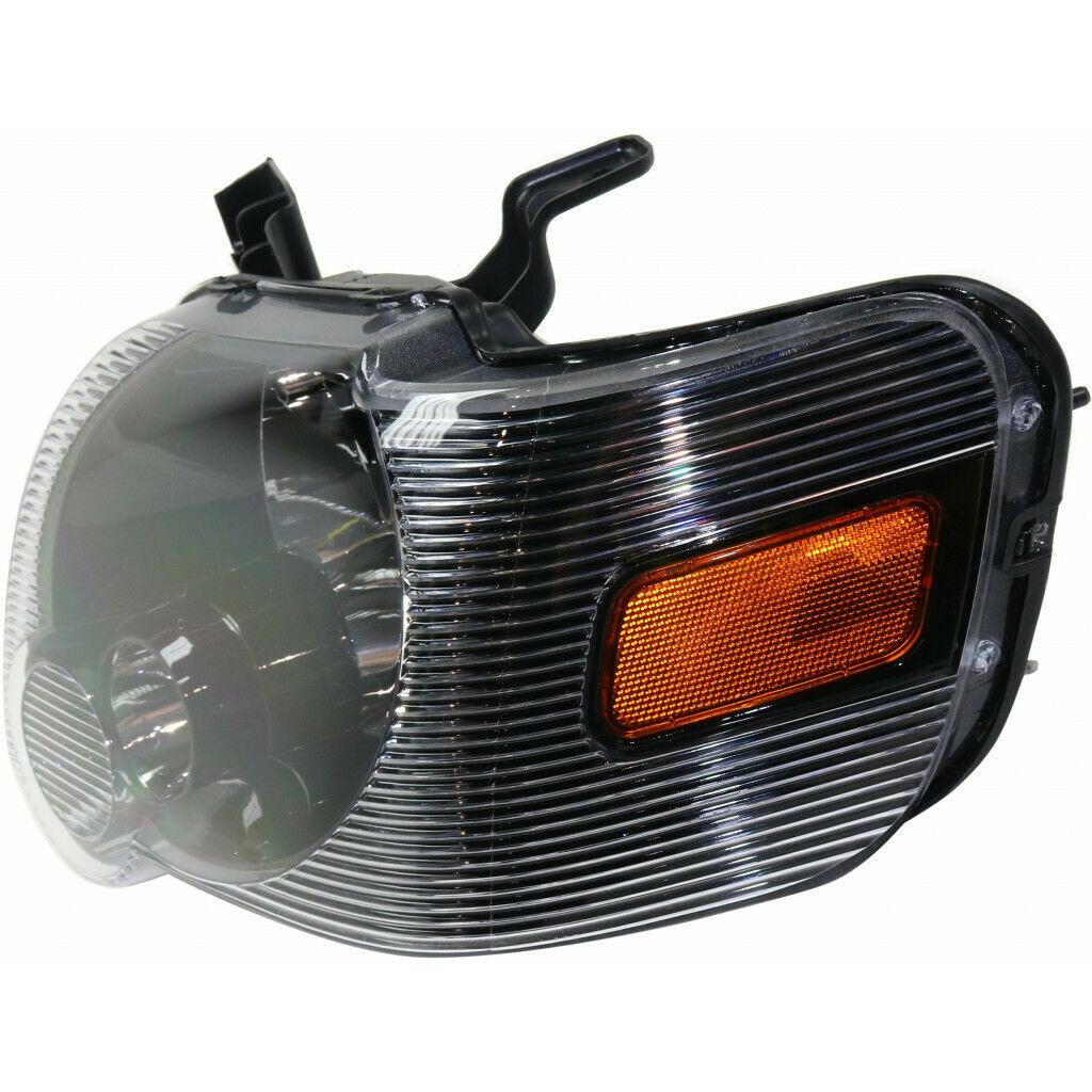 2007-2010 Ford Explorer Head Lamp Driver Side Smoked Lens , FO2502230. Exact fit for vehicle restoration.
