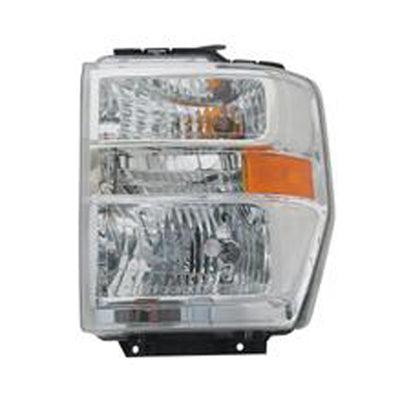 2015-2023 Ford Van E350 Super Duty Head Lamp Driver Side Aero , FO2502249. Designed for OEM alignment.