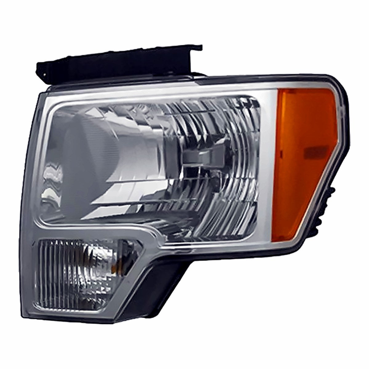 2009-Ford F150 Driver Side Head Lamp, fo2502258. Front view.