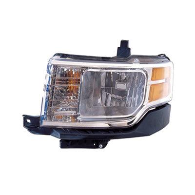 2009-2012 Ford Flex Head Lamp Driver Side Halogen , FO2502266. Installed view for reference.