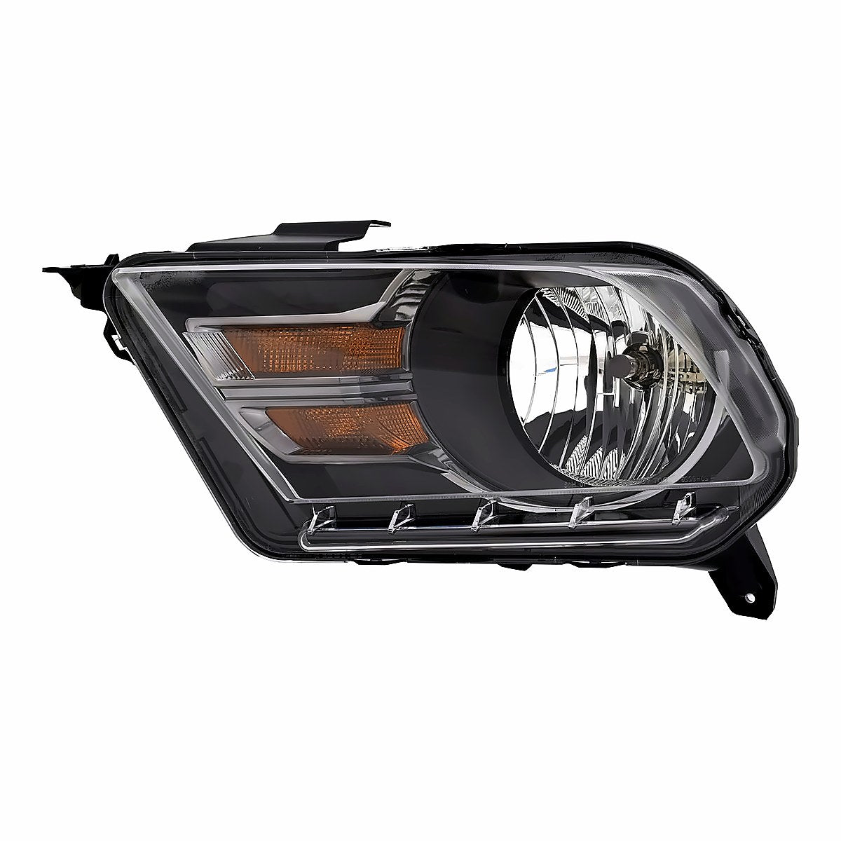 2010-2014 Ford Mustang Gt Driver Side Head Lamp, fo2502276. Front view.