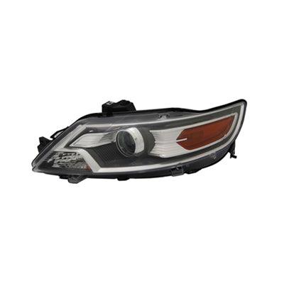 2010-2012 Ford Taurus Head Lamp Driver Side Projector Style , FO2502280. Durable and impact-resistant.