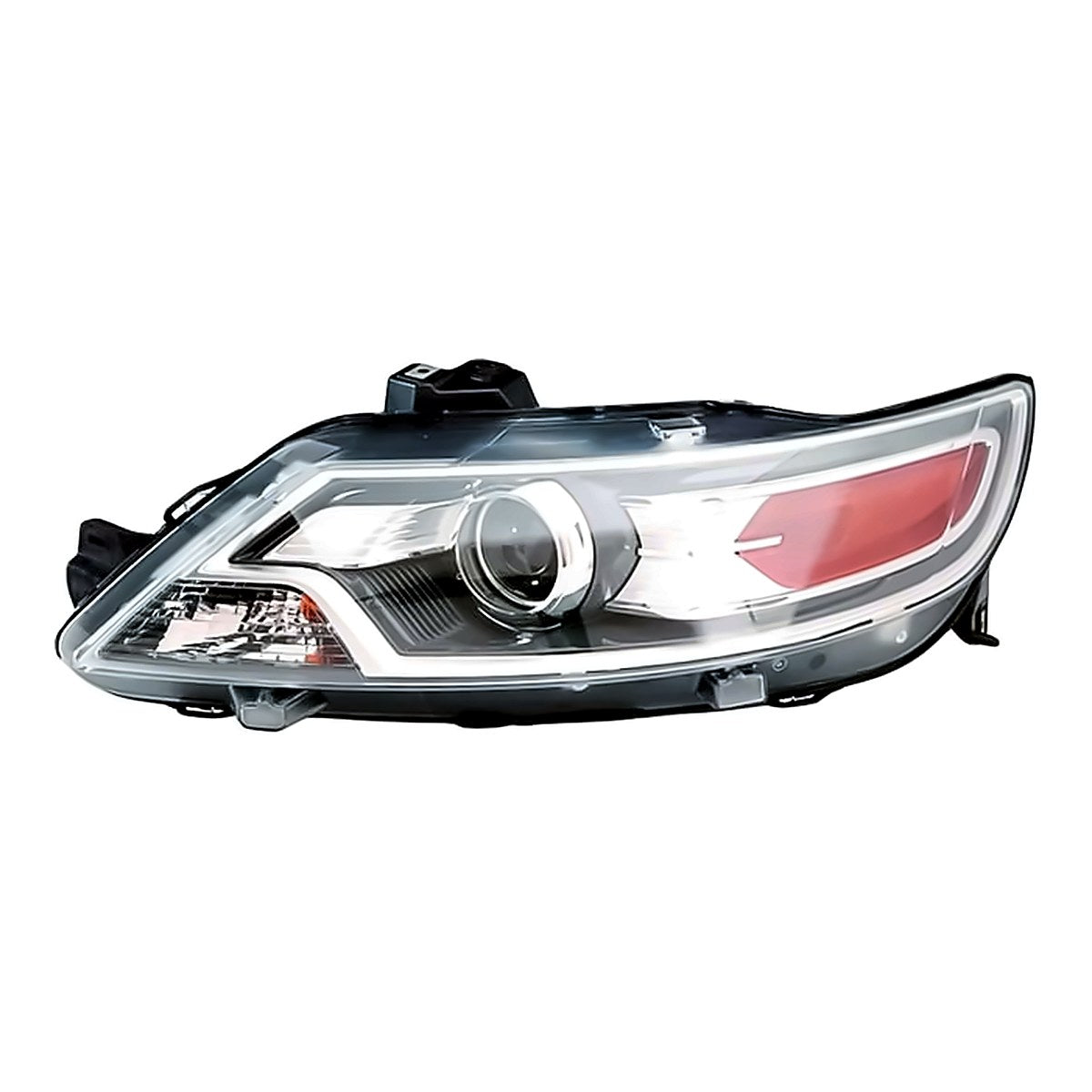 2010-2012 Ford Taurus Sho Driver Side Head Lamp, fo2502283. Front view.