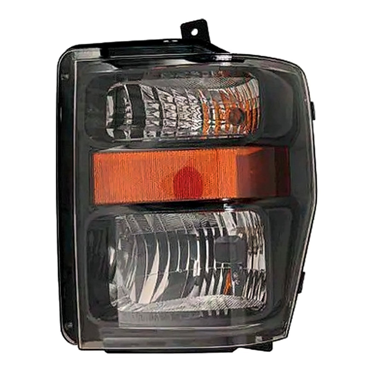 2008-2010 Ford F450 Superduty Driver Side Head Lamp, fo2502285. Front view.
