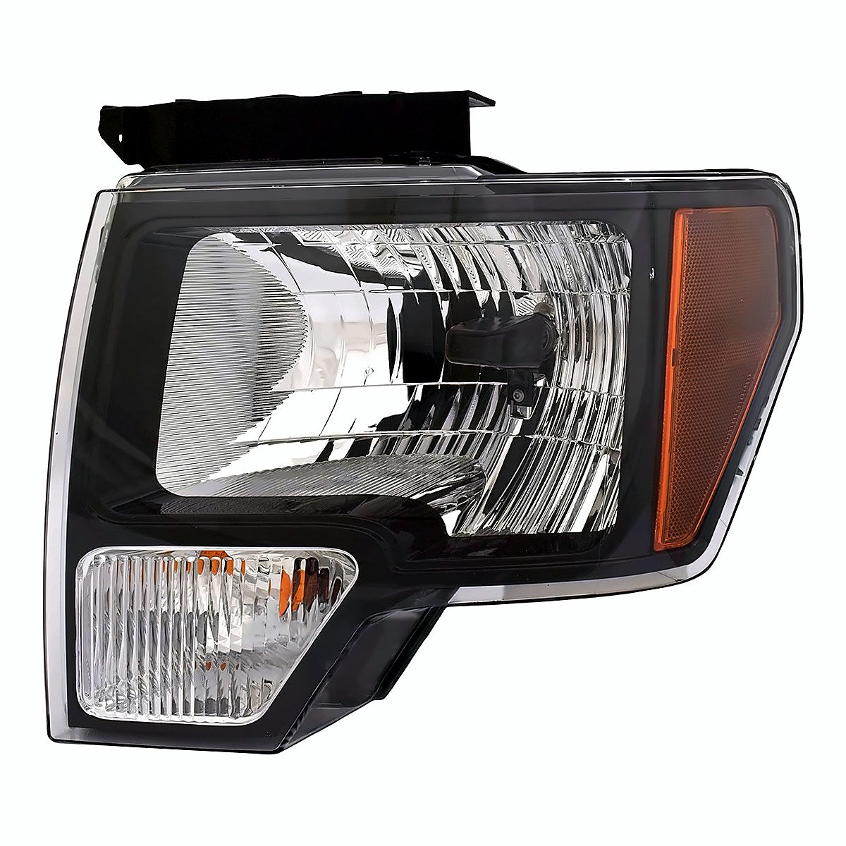 2010-2014 Ford F150 Driver Side Head Lamp, fo2502289. Front view.
