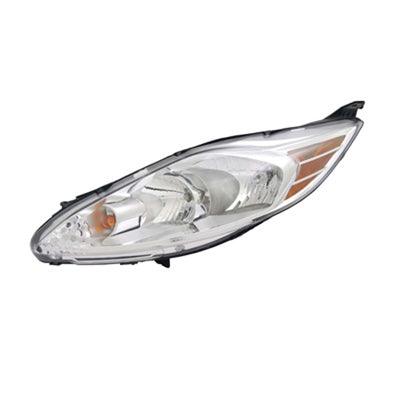 2011-2013 Ford Fiesta Hatchback Head Lamp Driver Side , FO2502295. Angle view for visual reference.
