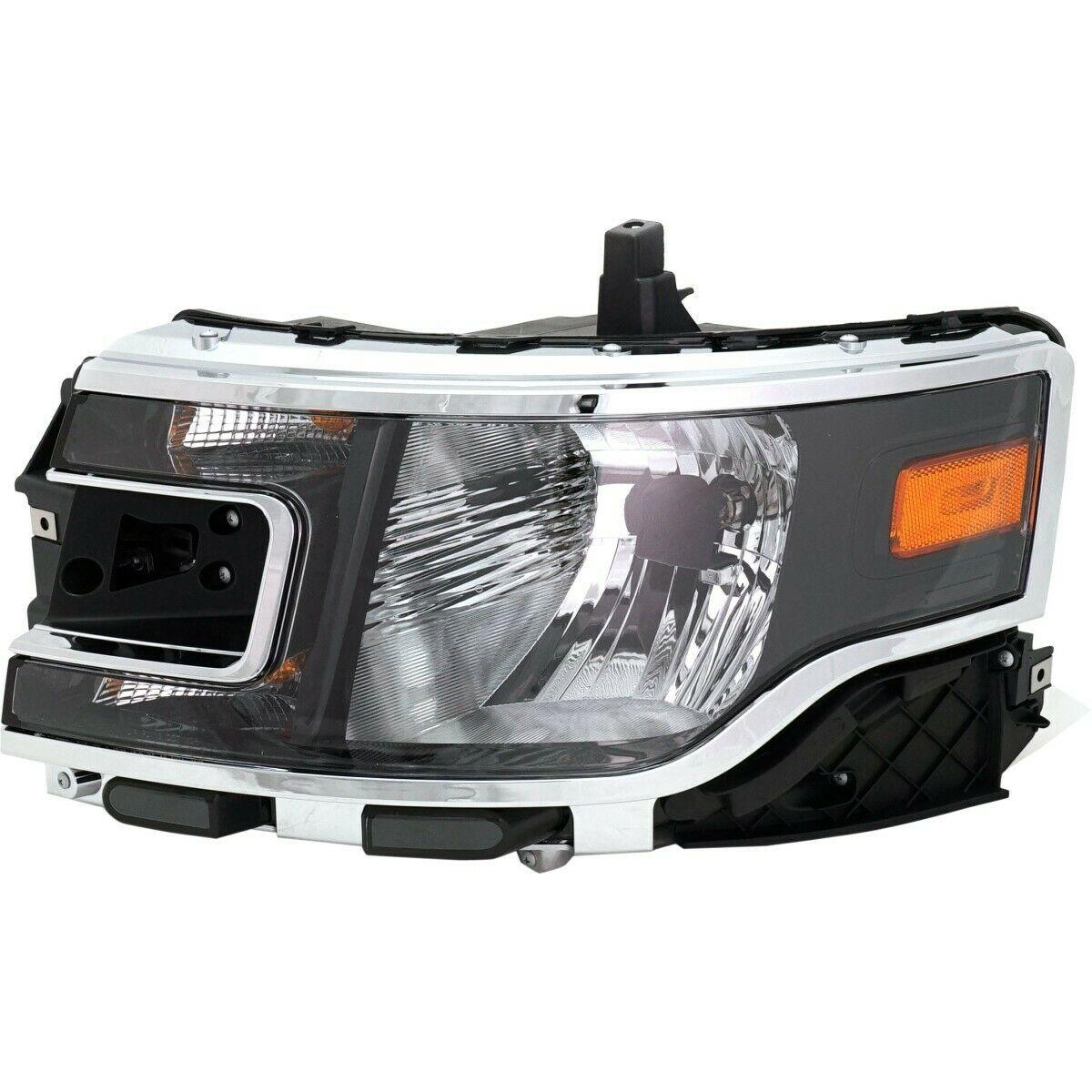 2013-2019 Ford Flex Head Lamp Driver Side Halogen Without Logo , FO2502312. High-strength and long-lasting.