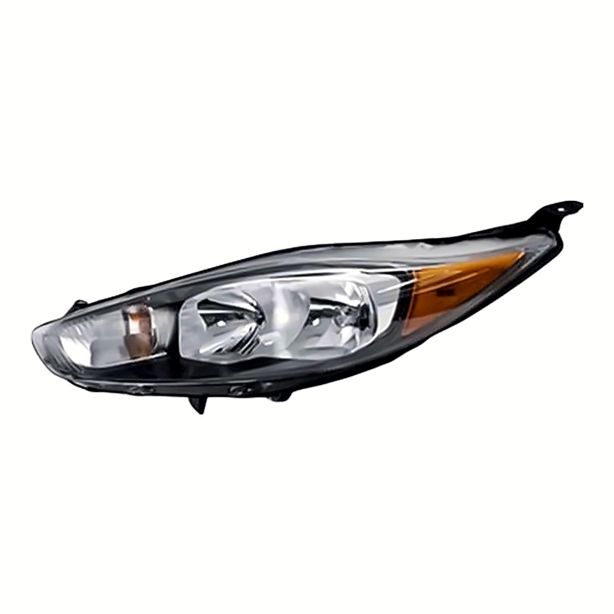2014-2019 Ford Fiesta Sedan Driver Side Head Lamp, fo2502324. Front view.