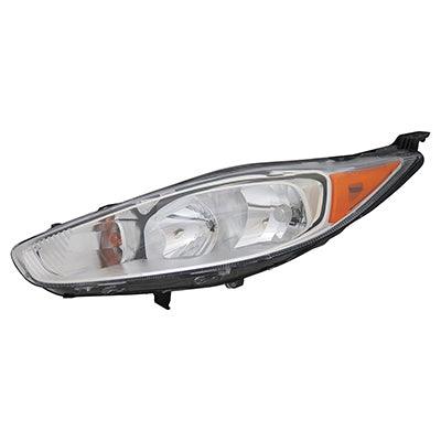 2014-2019 Ford Fiesta Sedan Head Lamp Driver Side Halogen Titanium Model , FO2502325. Made with quality materials.
