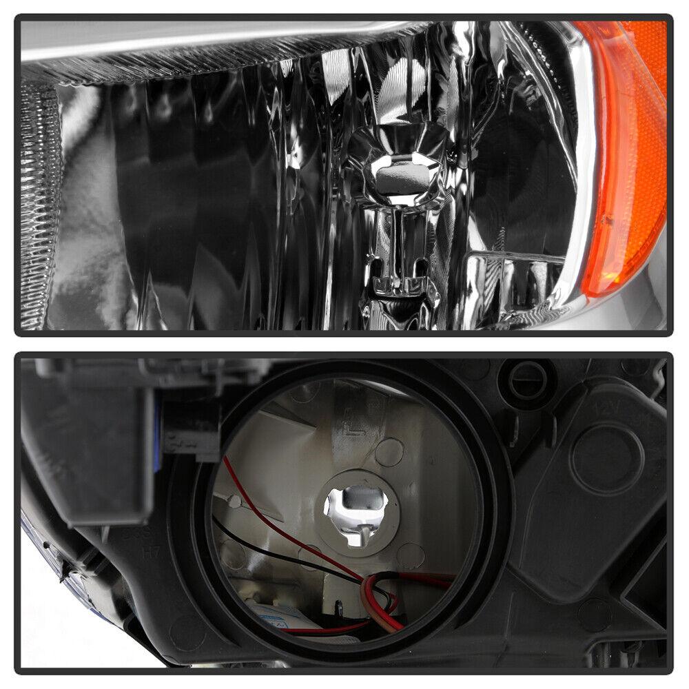 2017-2019 Ford Escape Head Lamp Driver Side Halogen Without Led Signature Lamps , FO2502349. Designed for OEM alignment.