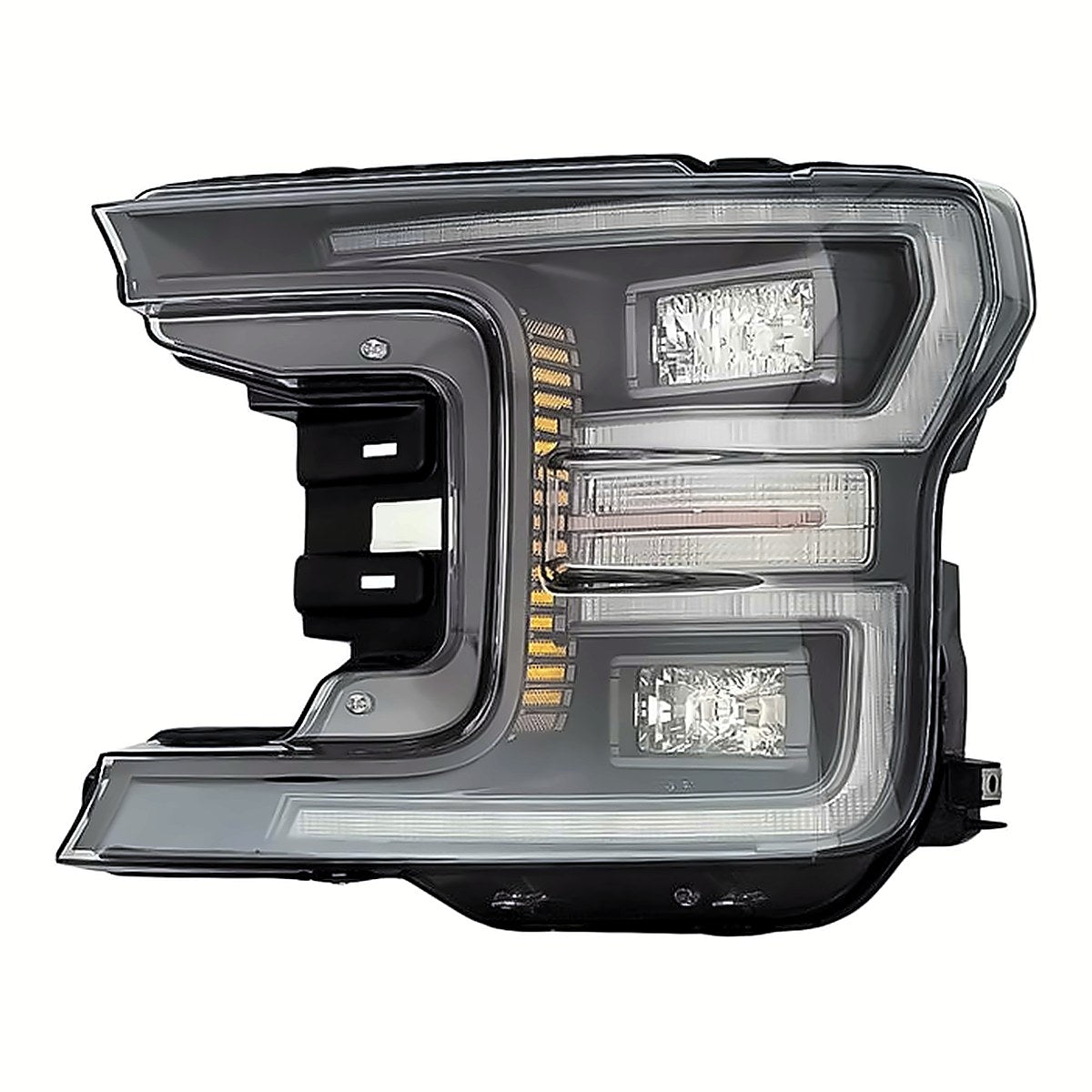2018-2020 Ford F150 Driver Side Head Lamp, fo2502367. Front view.