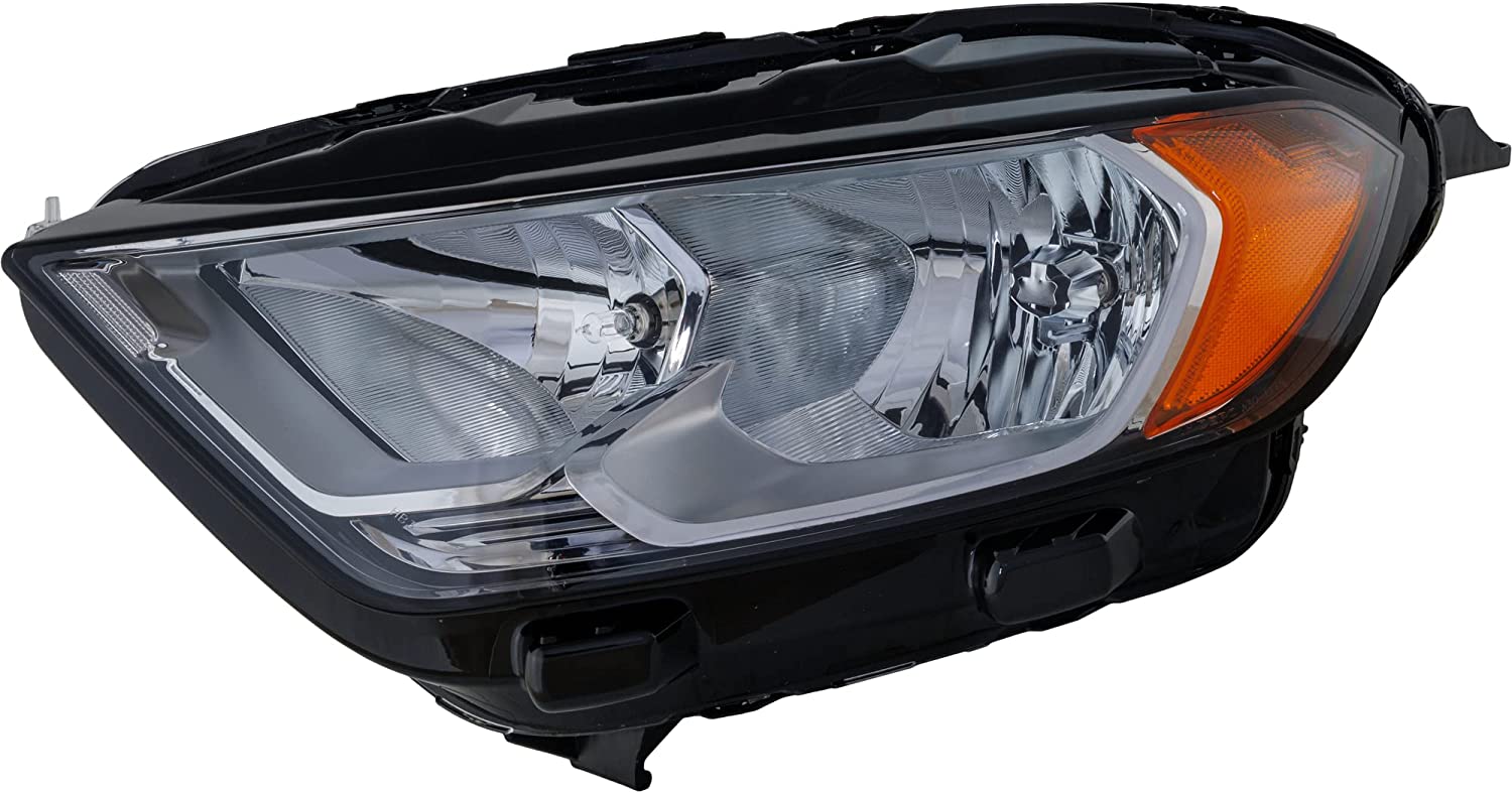 2018-2022 Ford Ecosport Head Lamp Driver Side Halogen Without Drl , FO2502374. Professional-grade auto body part.