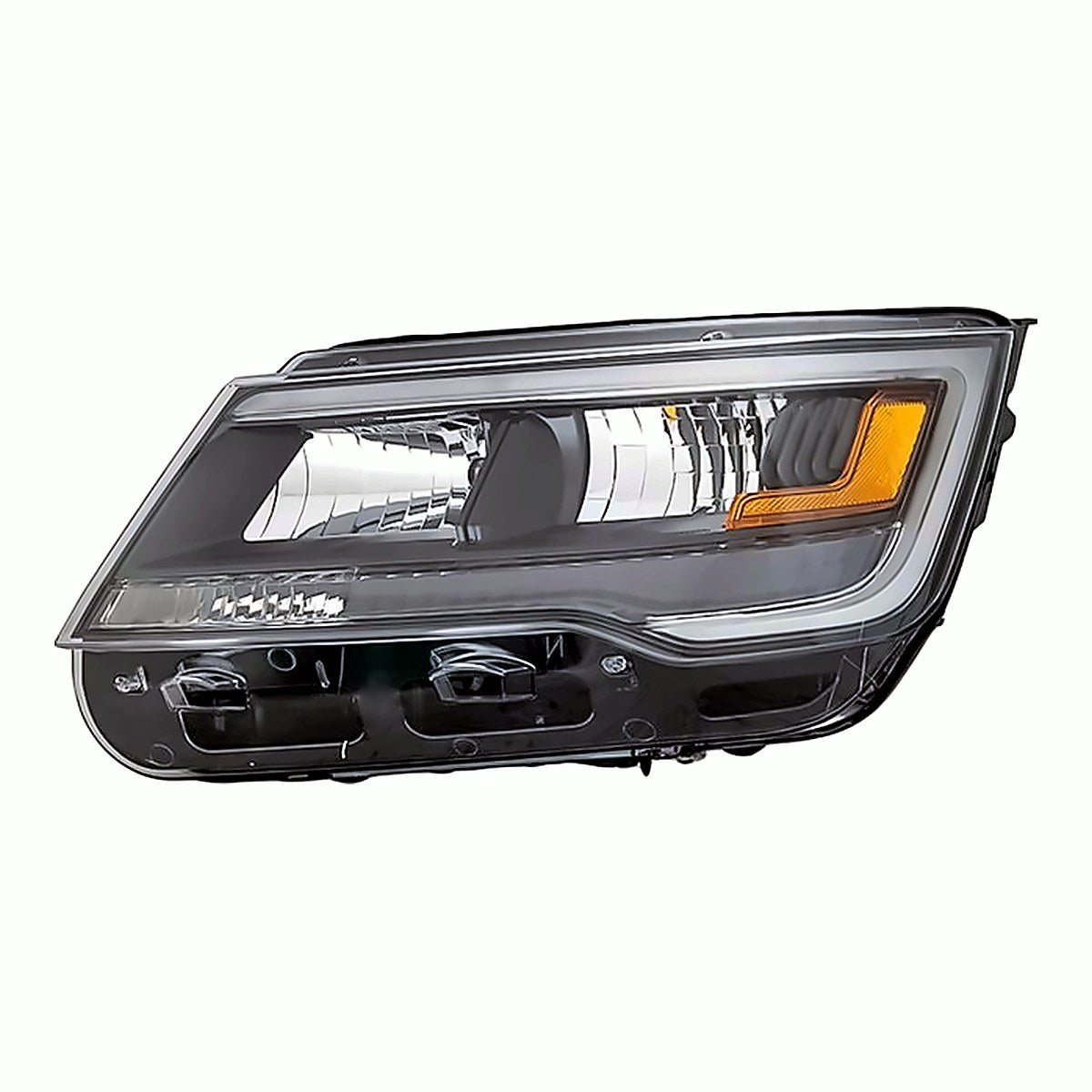 2018-2019 Ford Explorer Sport Front Driver Side Head Lamp, fo2502390. Front view.