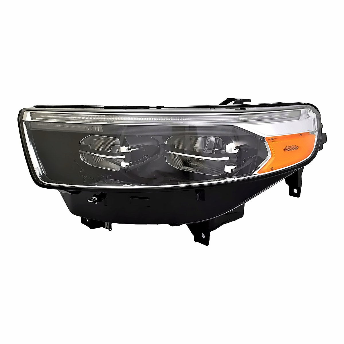 2021-2023 Ford Explorer King Ranch Driver Side Head Lamp, fo2502397. Front view.