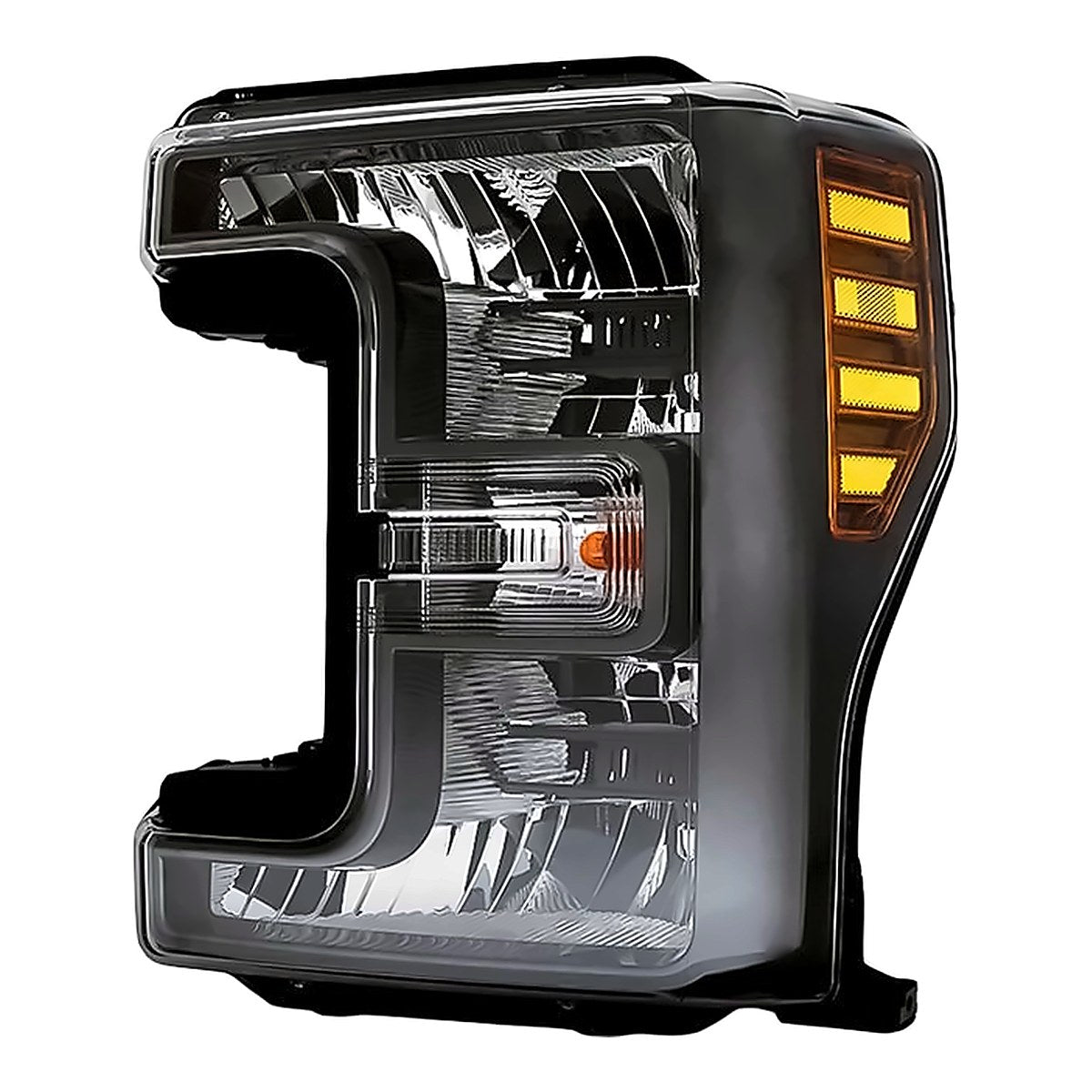 2019-Ford F250 Driver Side Head Lamp, fo2502400. Front view.