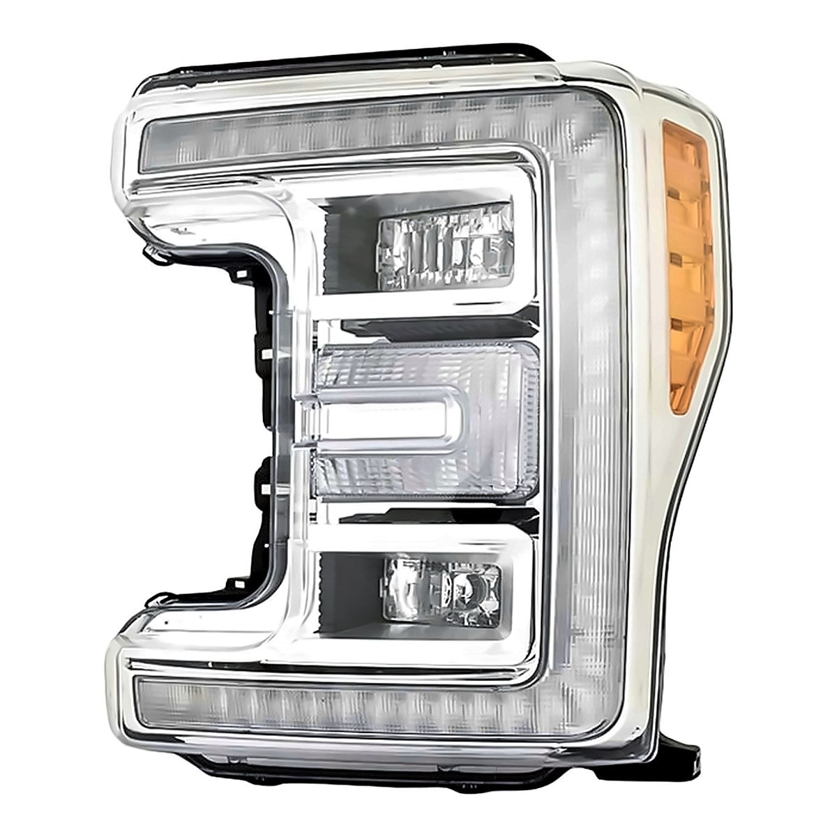 2018-2019 Ford F450 Superduty Front Driver Side Head Lamp, fo2502401. Front view.