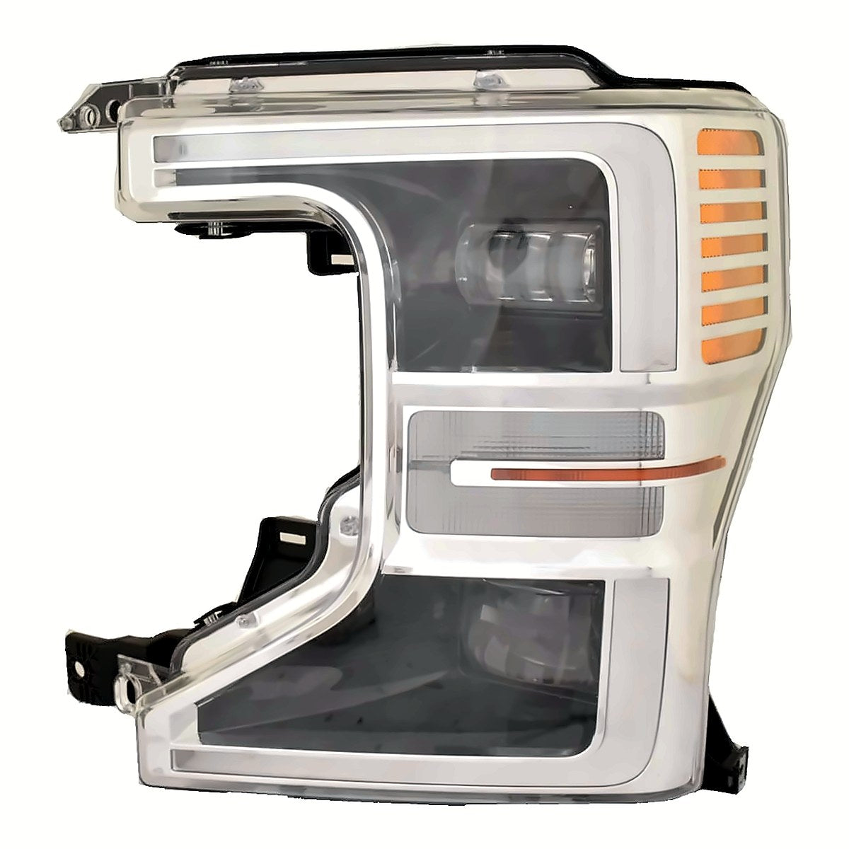 2020-2022 Ford F450 Superduty Driver Side Head Lamp, fo2502410. Front view.