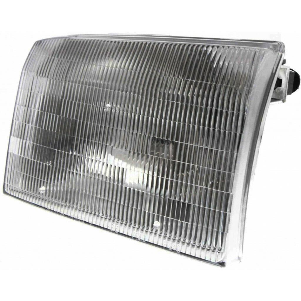 1999-2001 Ford F450 Superduty Head Lamp Passenger Side , FO2503147. Installed view for reference.