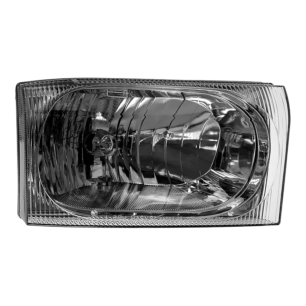 2002-2004 Ford F250 Passenger Side Head Lamp, fo2503183. Front view.