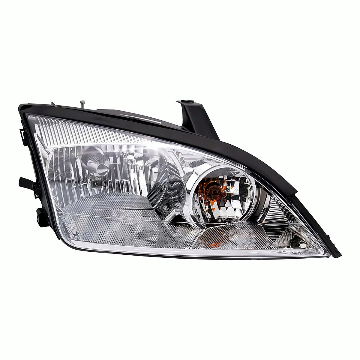 2005-2007 Ford Focus Passenger Side Head Lamp, fo2503210. Front view.