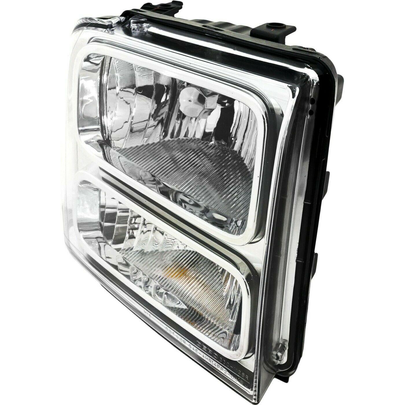 2005-2007 Ford F450 Superduty Head Lamp Passenger Side , FO2503217. OEM-style replacement.