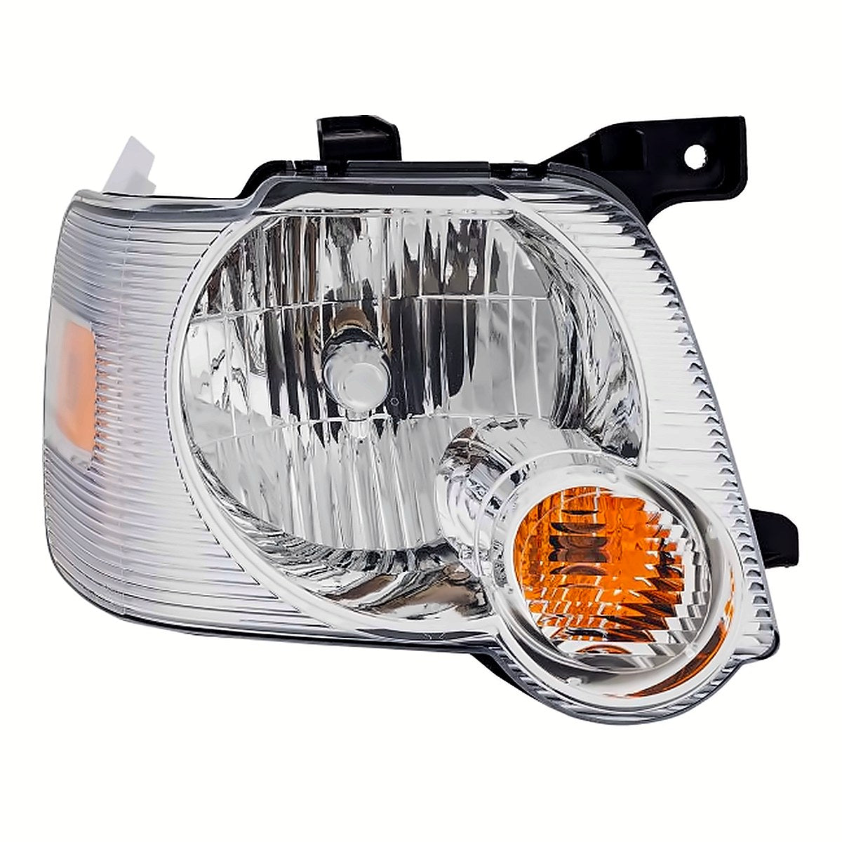 2007-2010 Ford Explorer Sport Trac Passenger Side Head Lamp, fo2503220. Front view.