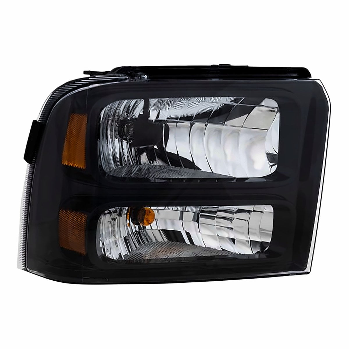 2005-2007 Ford F450 Superduty Passenger Side Head Lamp, fo2503224. Front view.