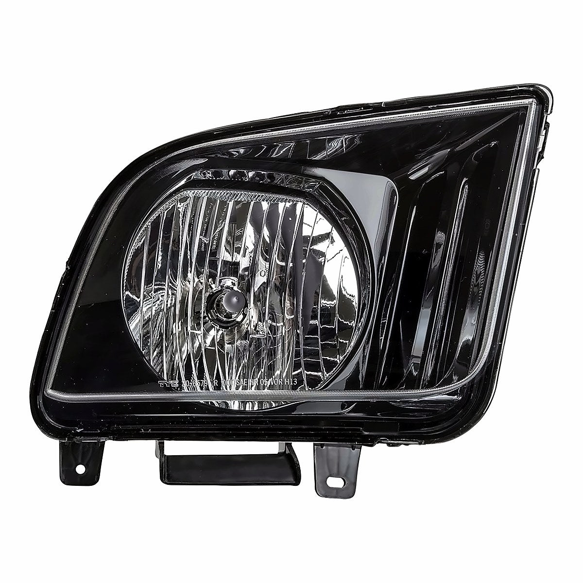2007-2009 Ford Mustang Passenger Side Head Lamp, fo2503231. Front view.
