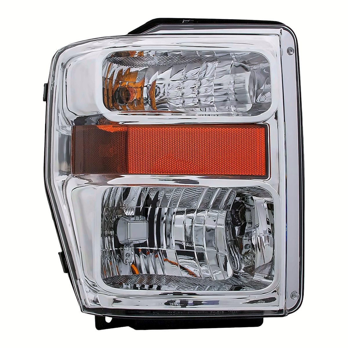 2008-2010 Ford F250 Passenger Side Head Lamp, fo2503243. Front view.