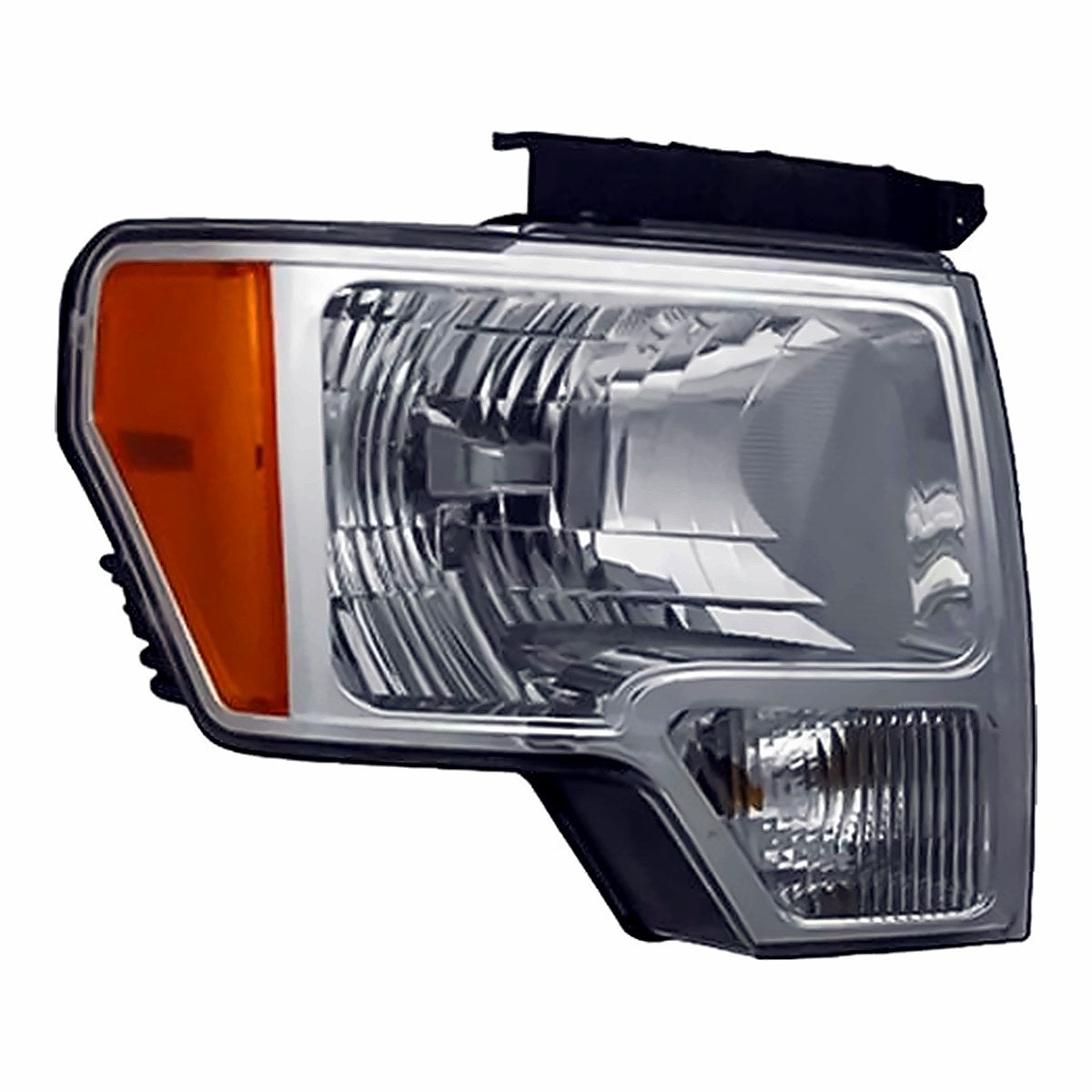 2009-Ford F150 Passenger Side Head Lamp, fo2503258. Front view.
