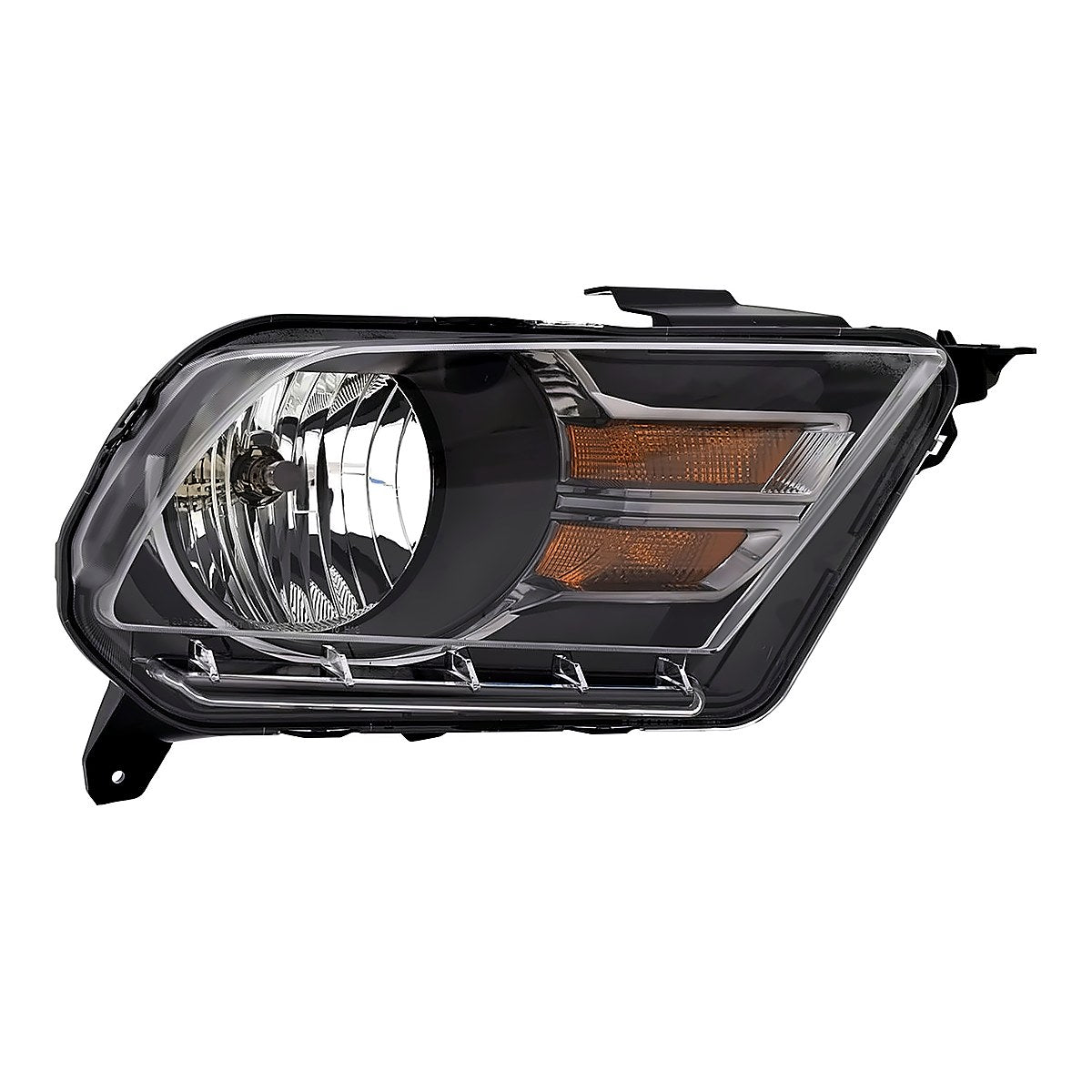 2010-2014 Ford Mustang Gt Passenger Side Head Lamp, fo2503276. Front view.