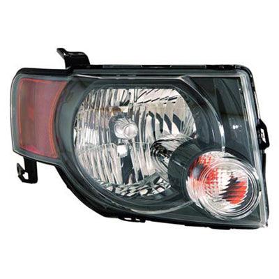 2009-2012 Ford Escape Head Lamp Passenger Side With Appearance Pkg With Dark Bezel , FO2503278. Perfect fit and finish.
