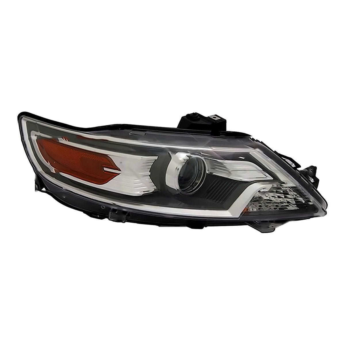 2010-2012 Ford Taurus Passenger Side Head Lamp, fo2503280. Front view.