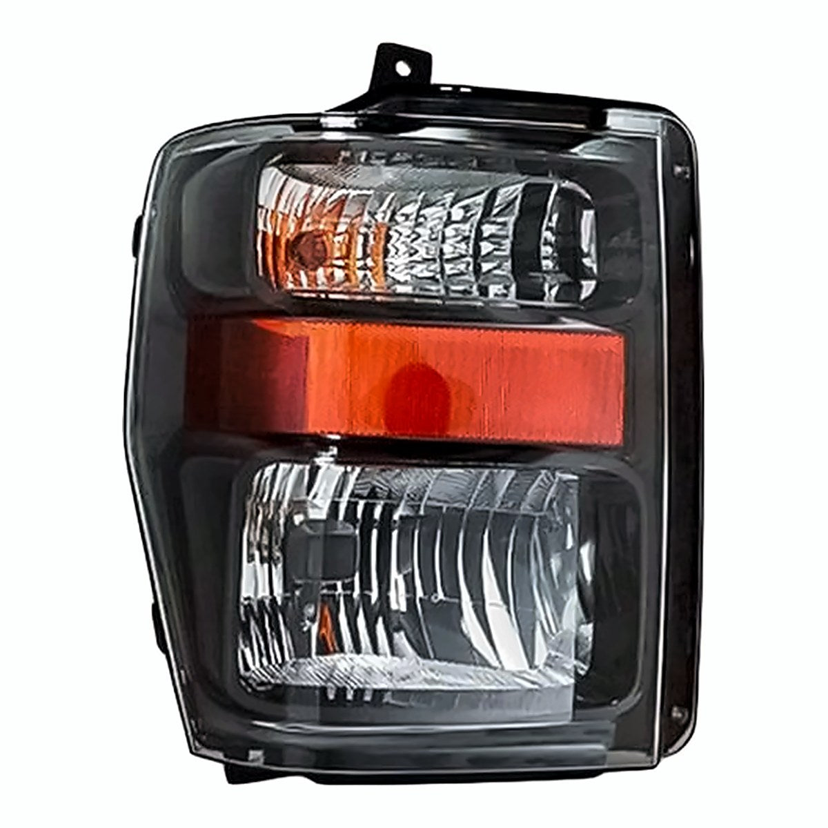 2008-2010 Ford F450 Superduty Passenger Side Head Lamp, fo2503285. Front view.