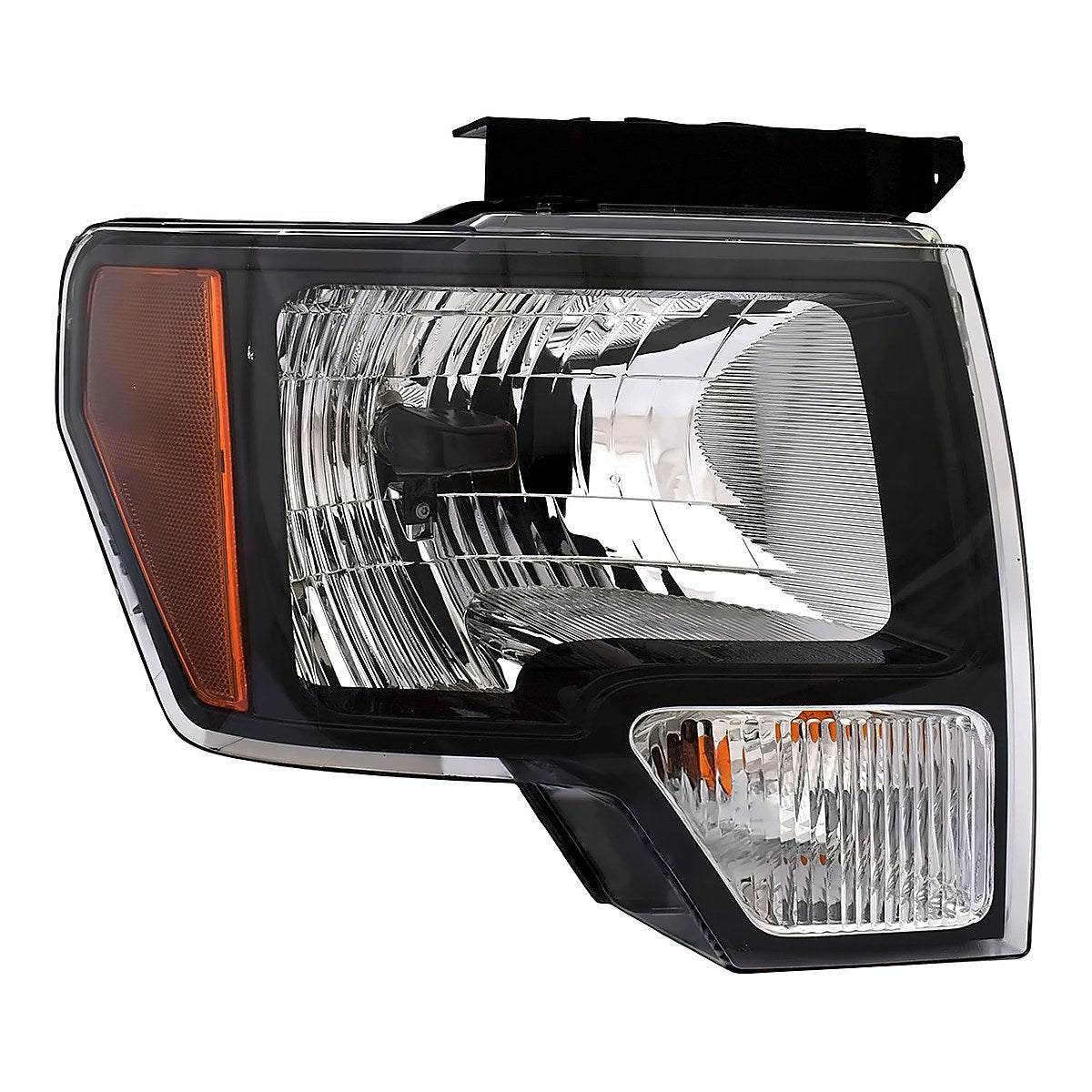 2010-2014 Ford F150 Passenger Side Head Lamp, fo2503289. Front view.