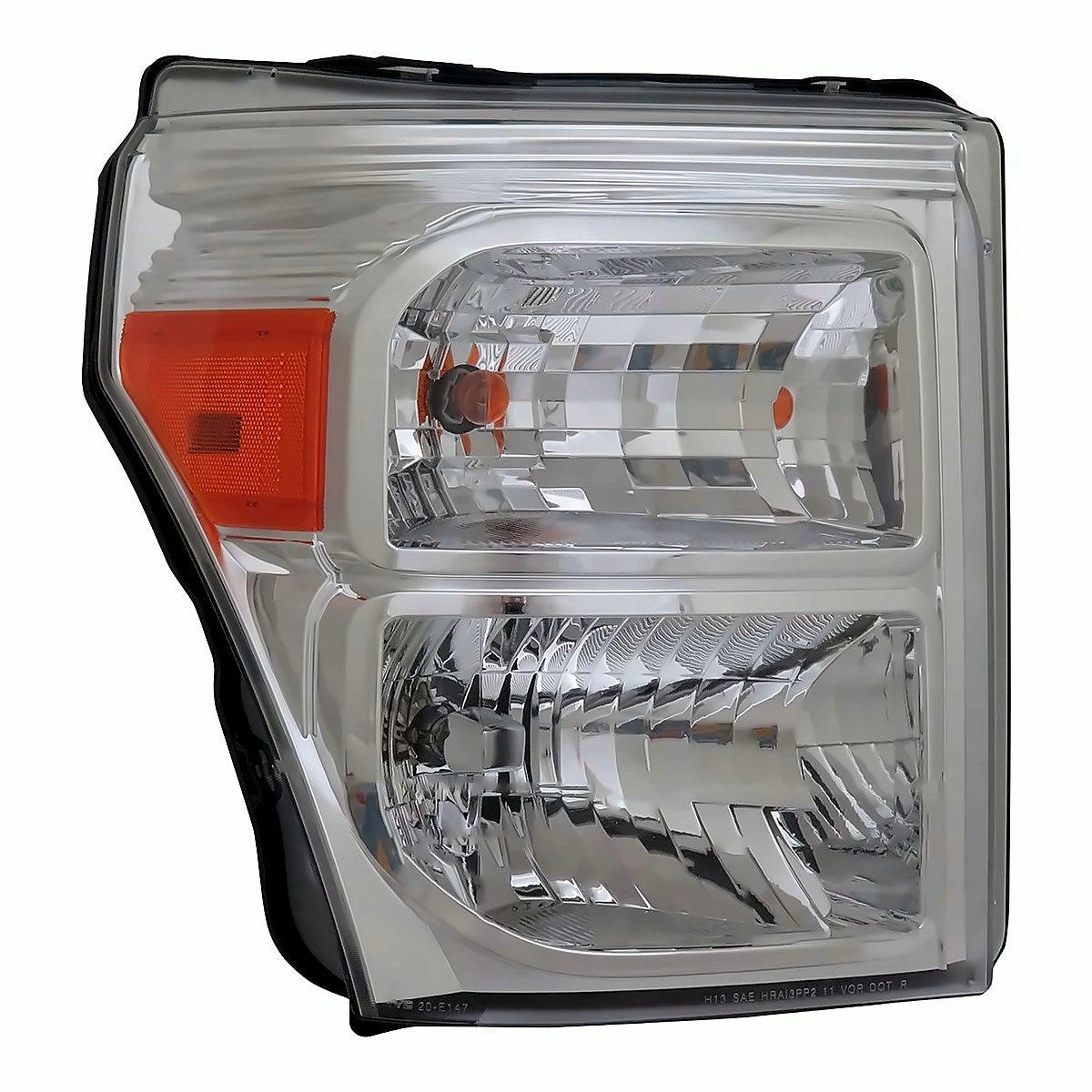 2011-2016 Ford F450 Superduty Passenger Side Head Lamp, fo2503290. Front view.