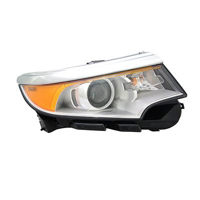 2011-2014 Ford Edge Head Lamp Passenger Side , FO2503291. Perfect fit and finish.