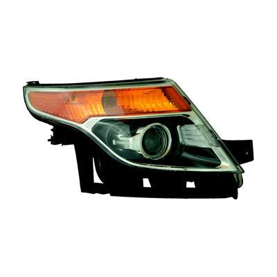 2011-2015 Ford Explorer Limited Head Lamp Passenger Side , FO2503301. Tested for reliable performance.
