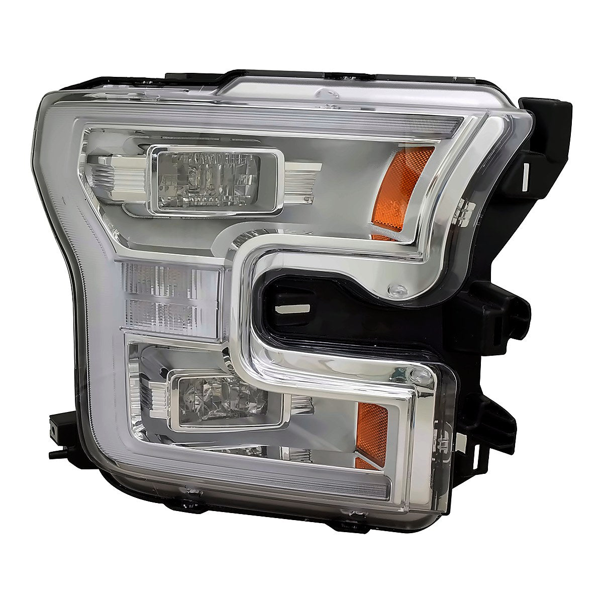 2015-2017 Ford F150 Passenger Side Head Lamp, fo2503344. Front view.