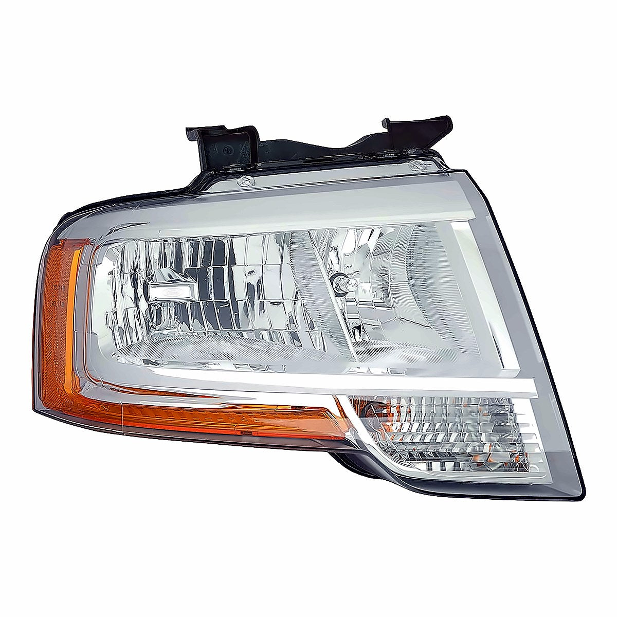 2015-2017 Ford Expedition El Passenger Side Head Lamp, fo2503346. Front view.