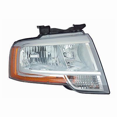 2015-2017 Ford Expedition El Head Lamp Passenger Side , FO2503346. Side view of the replacement part.
