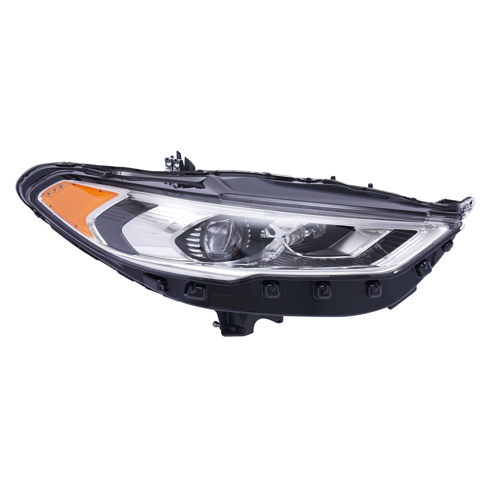 2017-2020 Ford Fusion Energi Head Lamp Passenger Side Led , FO2503347. OEM-style replacement.
