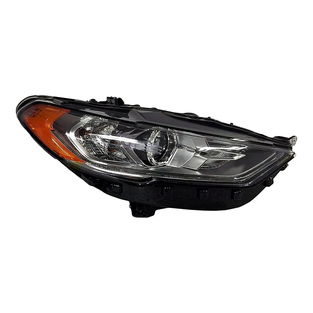 2017-2020 Ford Fusion Hybrid Passenger Side Head Lamp, fo2503350. Front view.