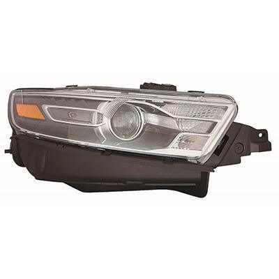 2016-2019 Ford Taurus Head Lamp Passenger Side Halogen , FO2503361. Professional-grade auto body part.