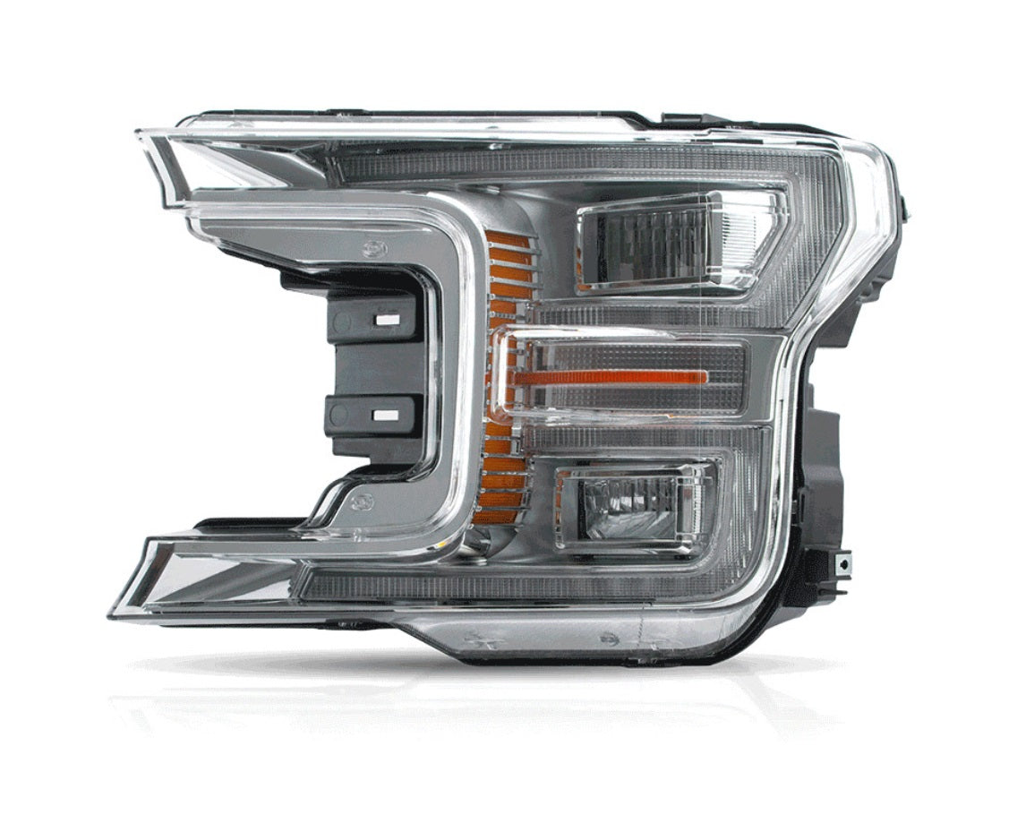 2018-2020 Ford F150 Head Lamp Passenger Side Led Without Sprt , FO2503366. Perfect fit and finish.