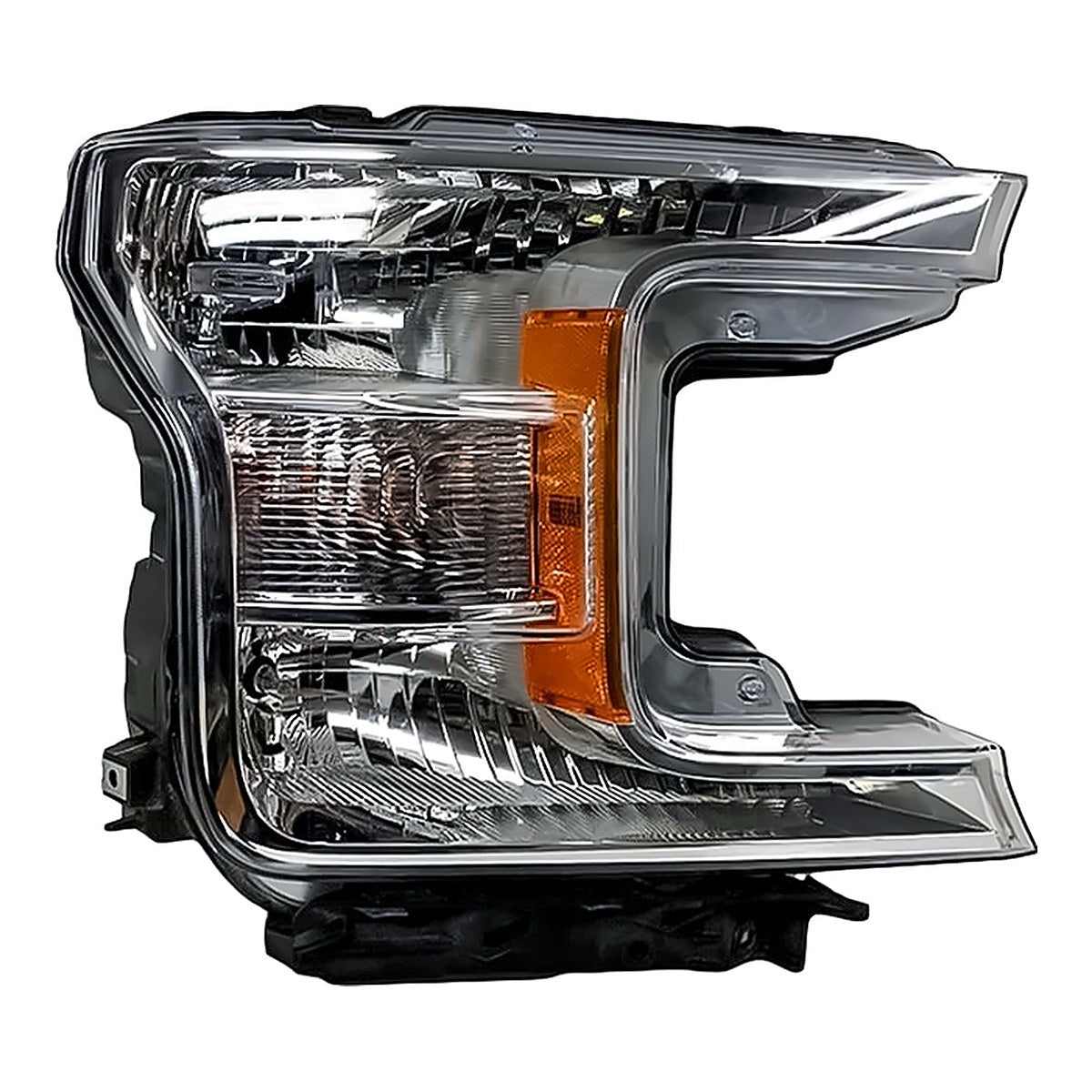 2018-2020 Ford F150 Front Passenger Side Head Lamp, fo2503372. Front view.