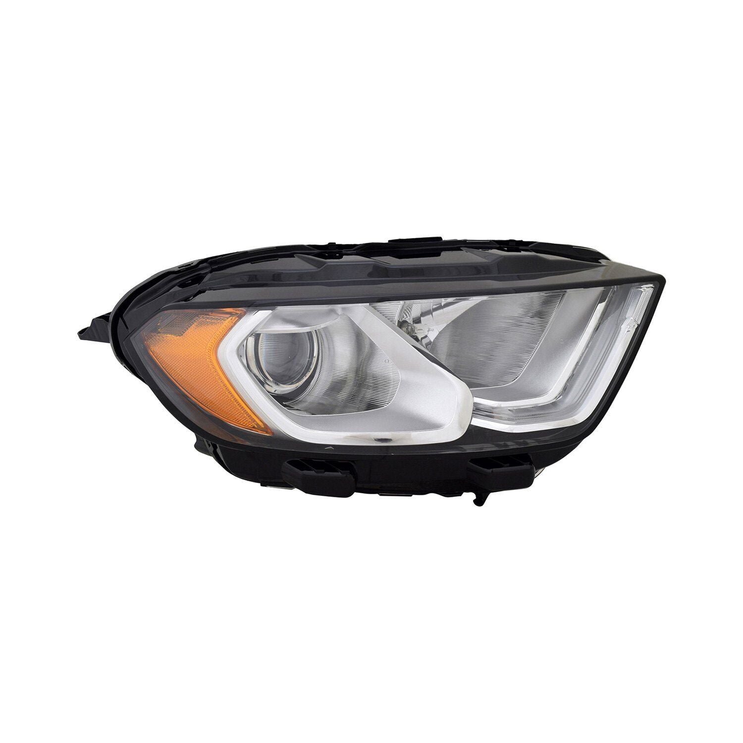2018-2022 Ford Ecosport Head Lamp Passenger Side , FO2503376. Angle view for visual reference.